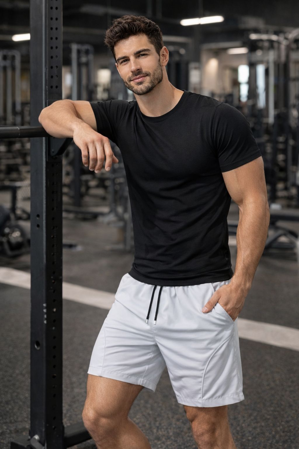 Paw Drazzel Boutique Men's Athletic Wear, One piece, Adjustable Drawstring, Short-Leg, High Waist, Running Shorts