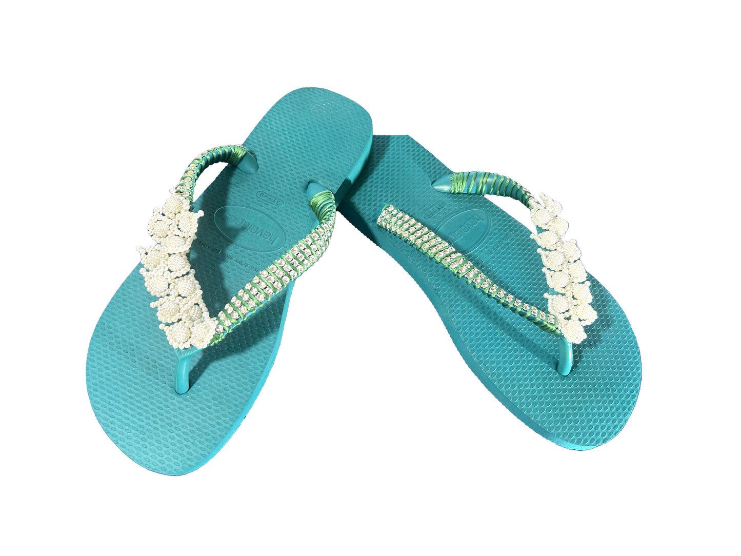 Paw Drazzel Boutique Women's Summer Wear, Handmade, Beaded Sandals