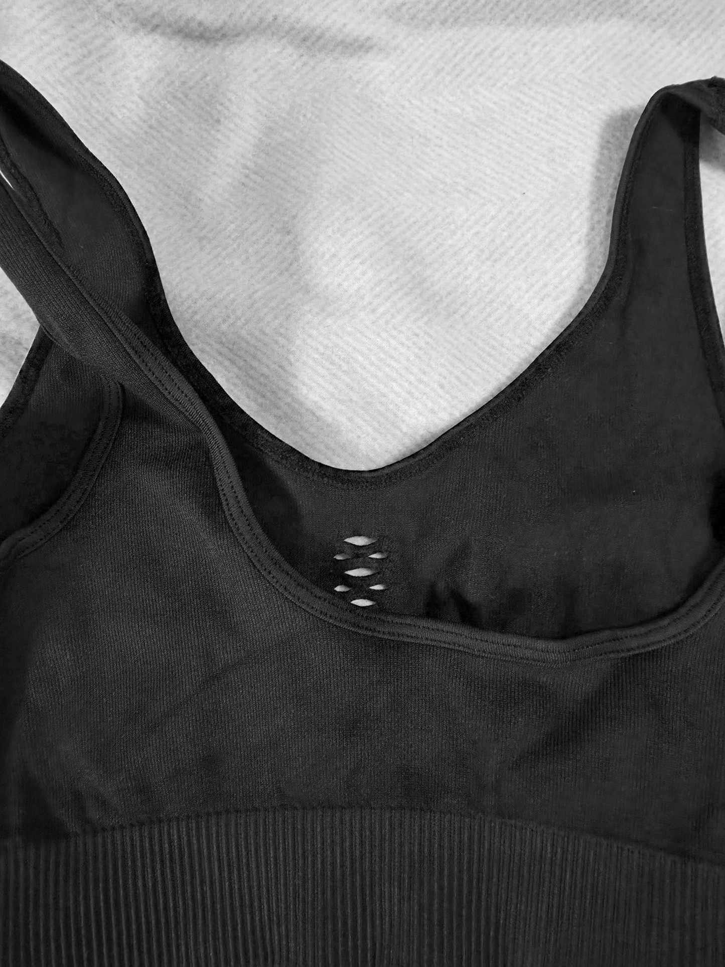 Paw Drazzel Boutique Women's Athletic Wear, Two-Piece, Long-Leg, Sports Bra, High Waist, Scrunch Booty, Mesh Panel, Workout Set