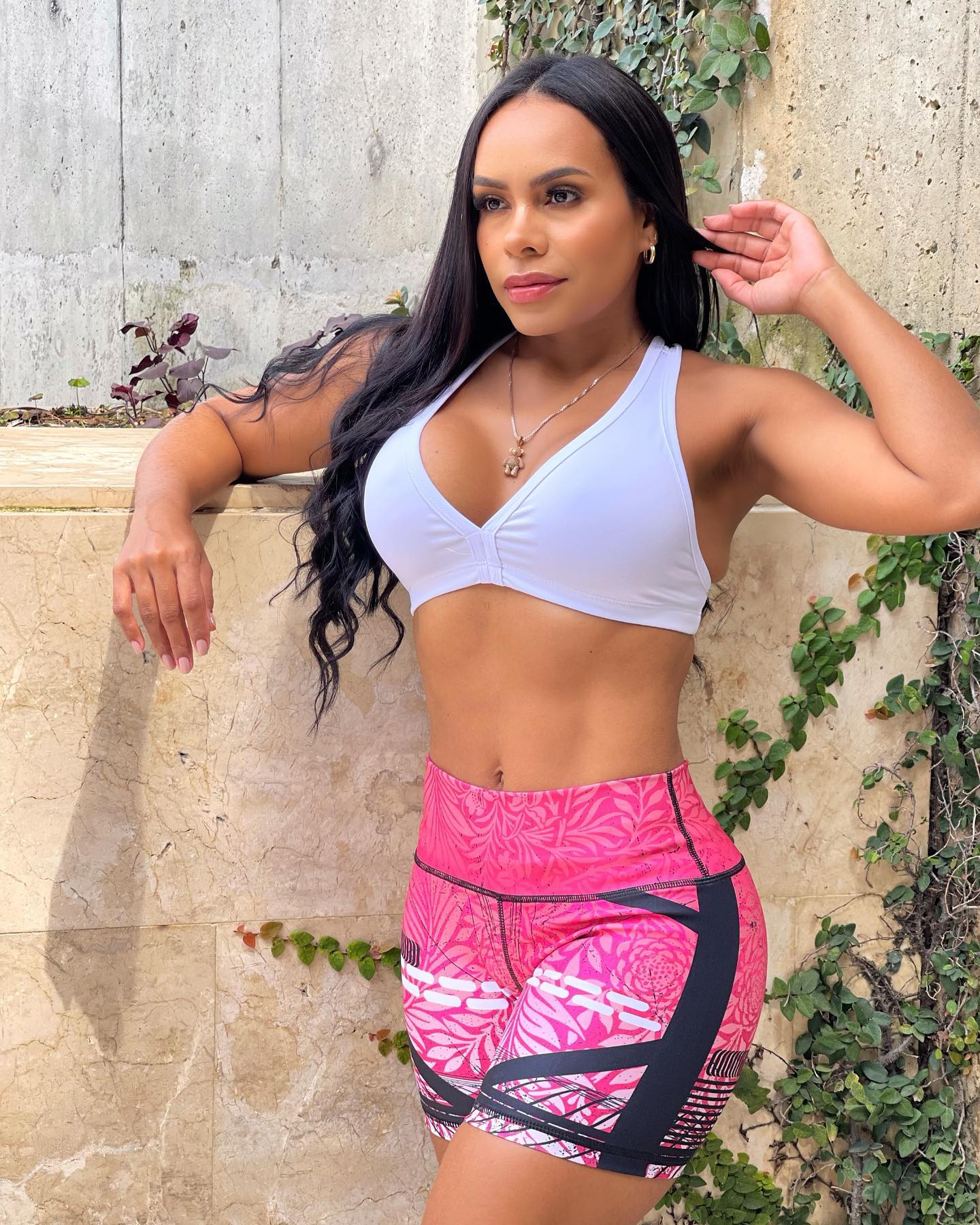 Paw Drazzel Boutique Women's Athletic Wear, One piece, Short-Leg, High Waist, Printed Workout Shorts