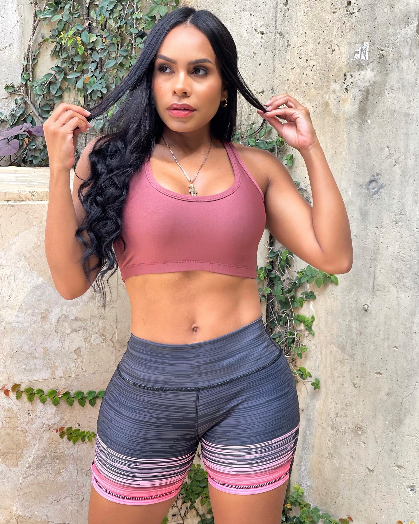 Paw Drazzel Boutique Women's Athletic Wear, One piece, Short-Leg, High Waist, Printed Workout Shorts
