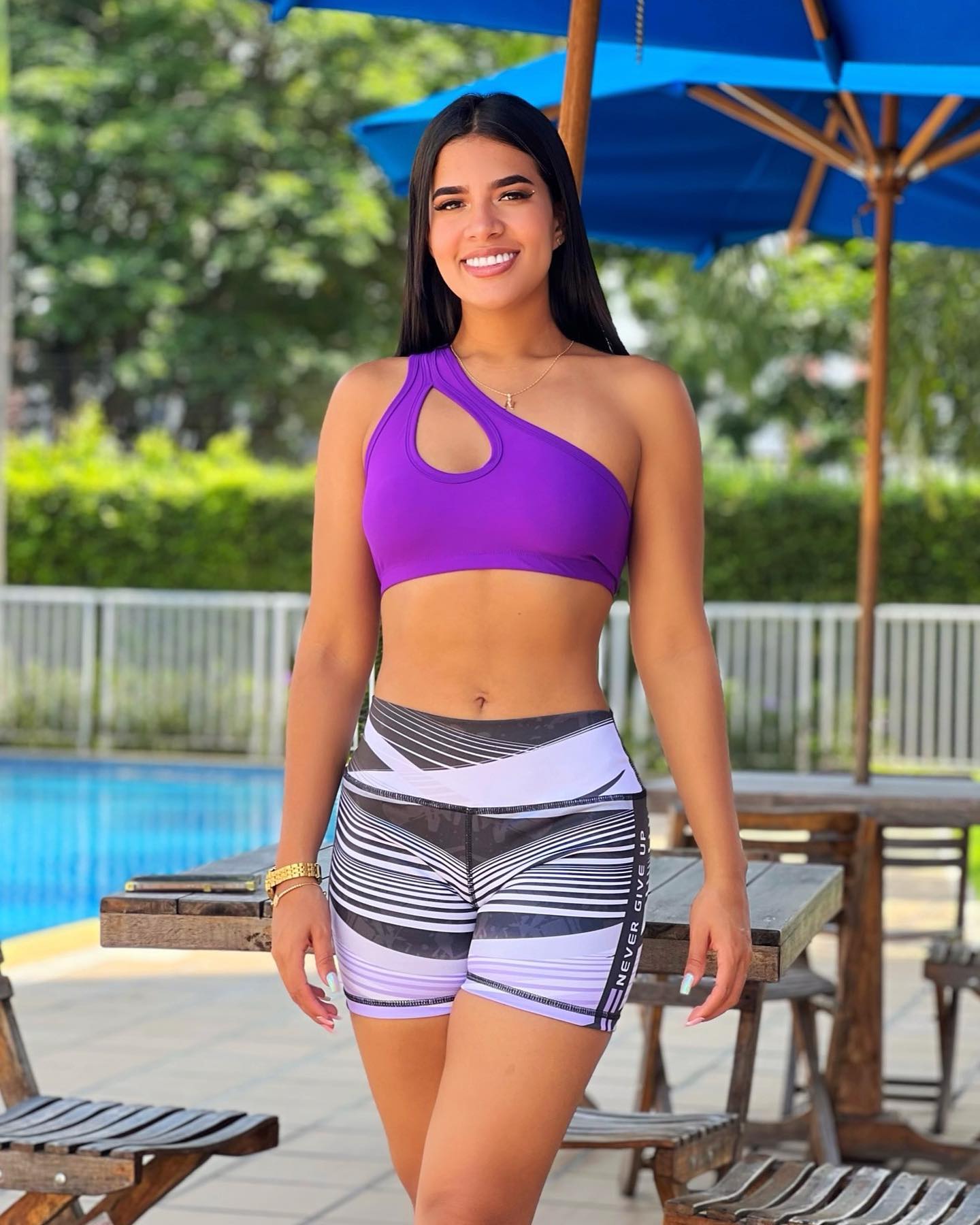 Paw Drazzel Boutique Women's Athletic Wear, One piece, Short-Leg, High Waist, Printed Workout Shorts