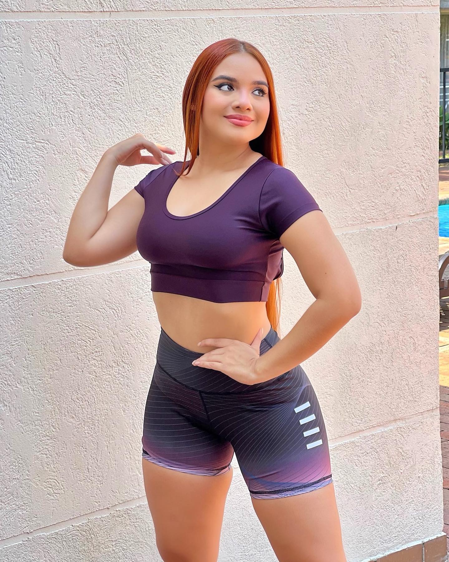 Paw Drazzel Boutique Women's Athletic Wear, One piece, Short-Leg, High Waist, Printed Workout Shorts
