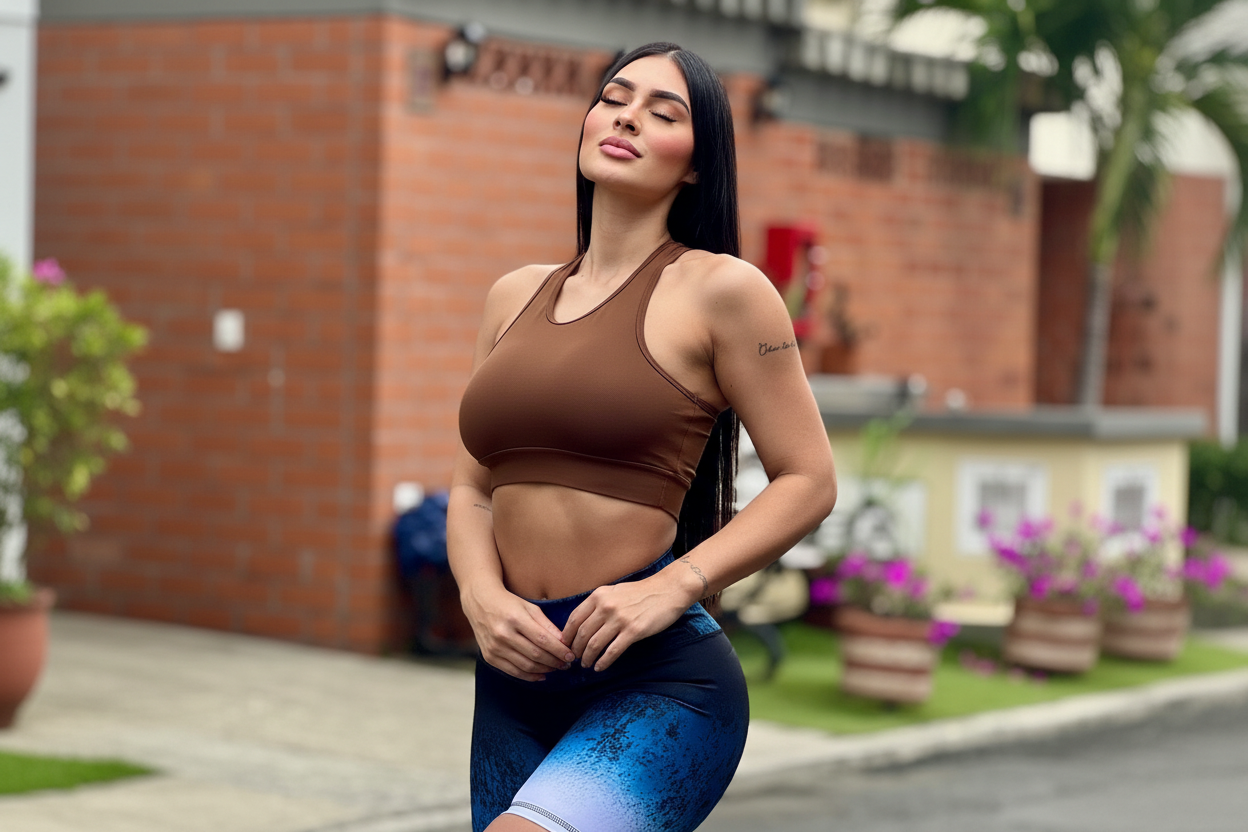 Paw Drazzel Boutique Women's Athletic Wear, Sleeveless, Sculpted Fit, Multi-Way Training Top