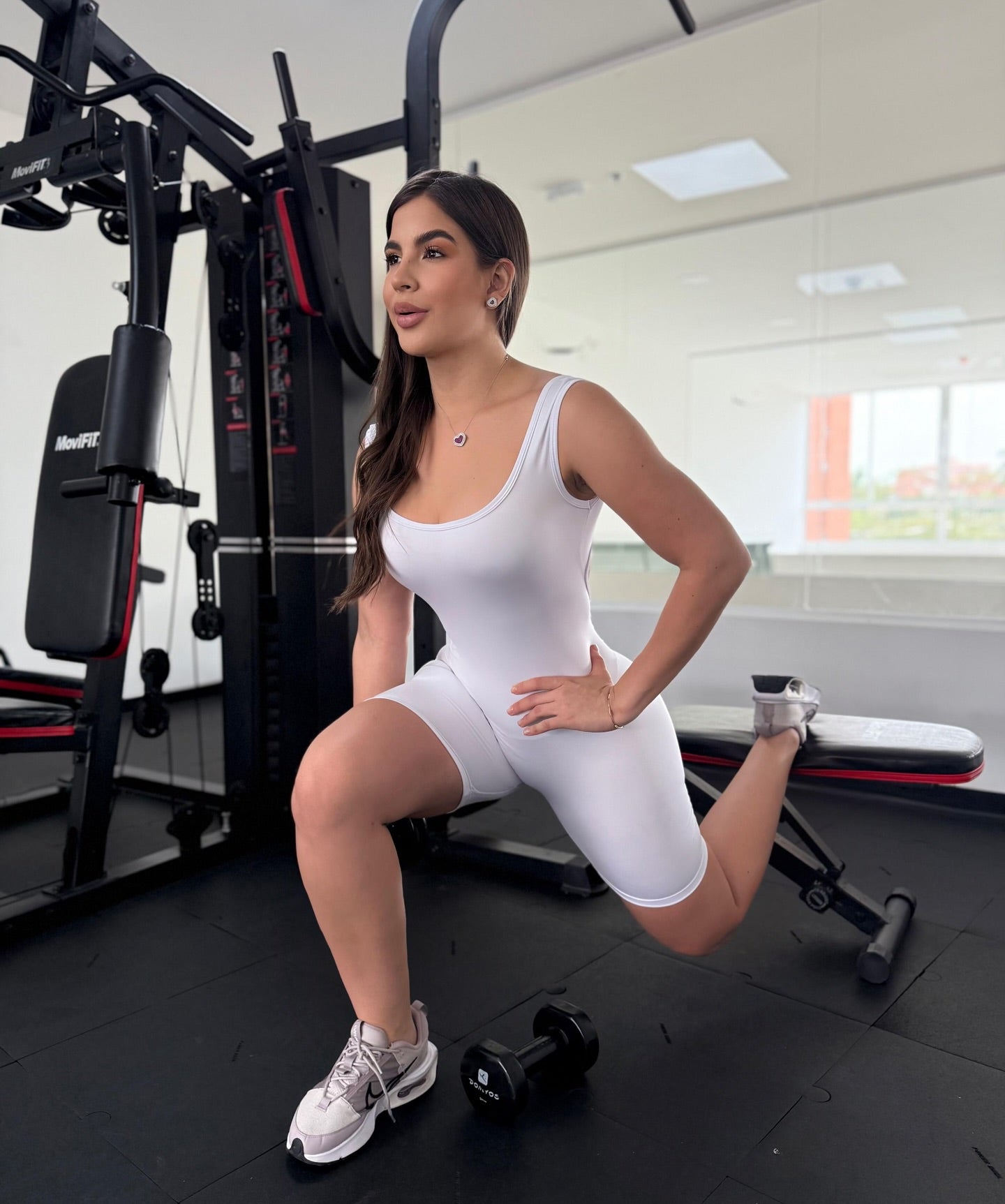 Paw Drazzel Boutique Women's Athletic Wear, Short-Leg, Open Back, Sleeveless, Scrunch Booty, Workout Roma Suit
