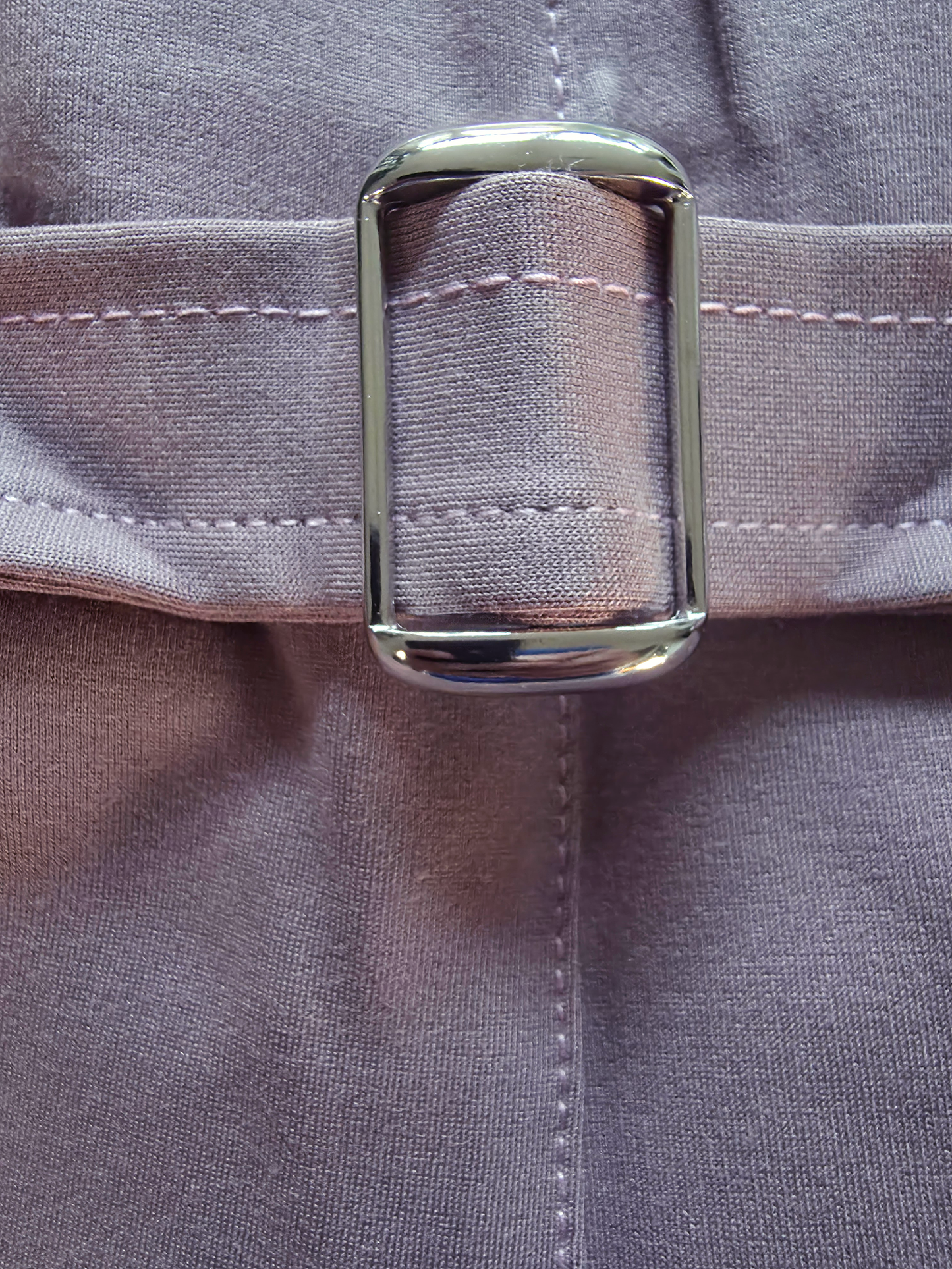 Paw Drazzel Boutique Women's High-Waisted, Belted, Straight-Leg, Tailored Pants