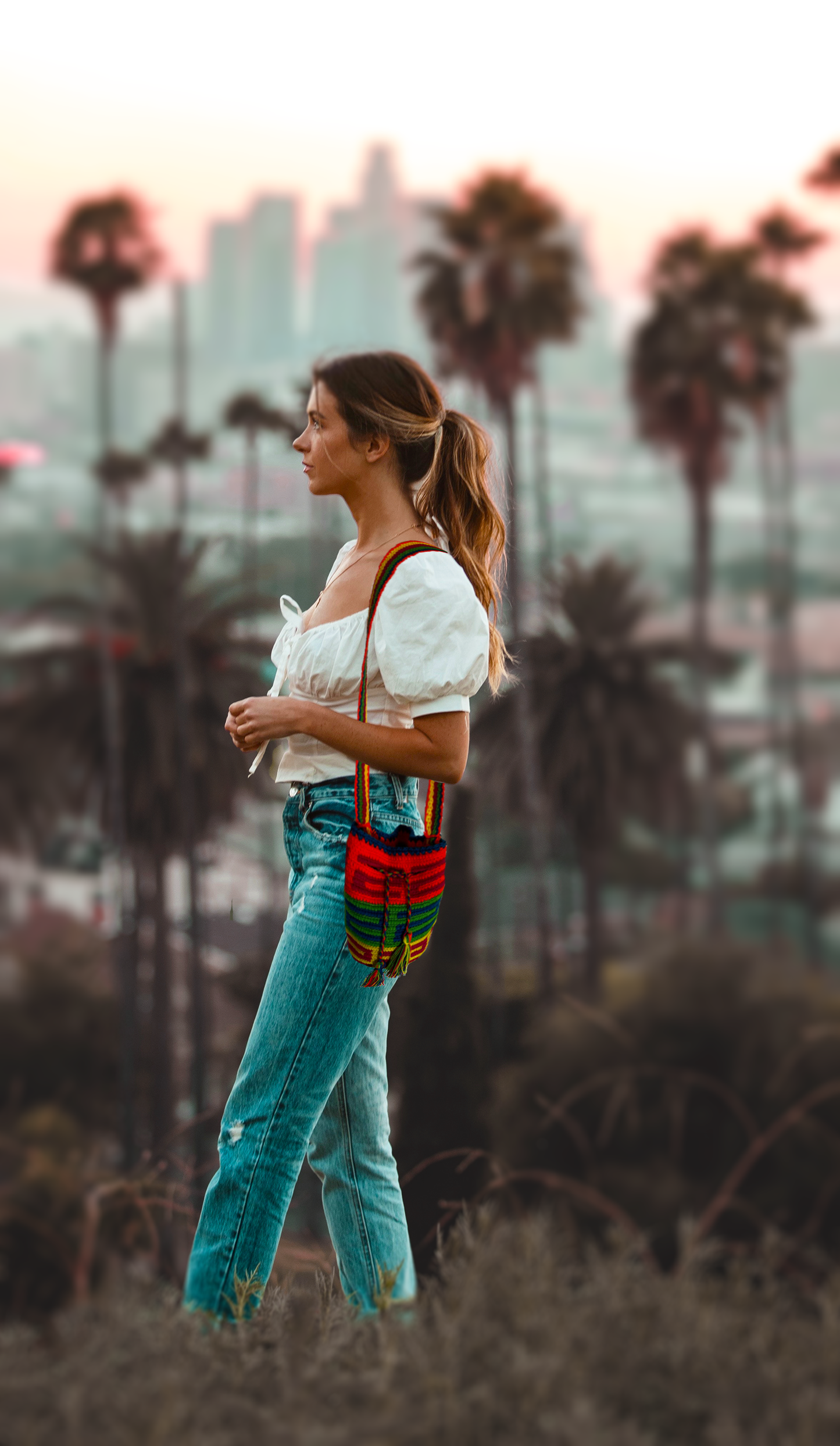 Paw Drazzel Boutique Women's, Hypoallergenic, Handmade, Versatile, Wool Bucket Bag