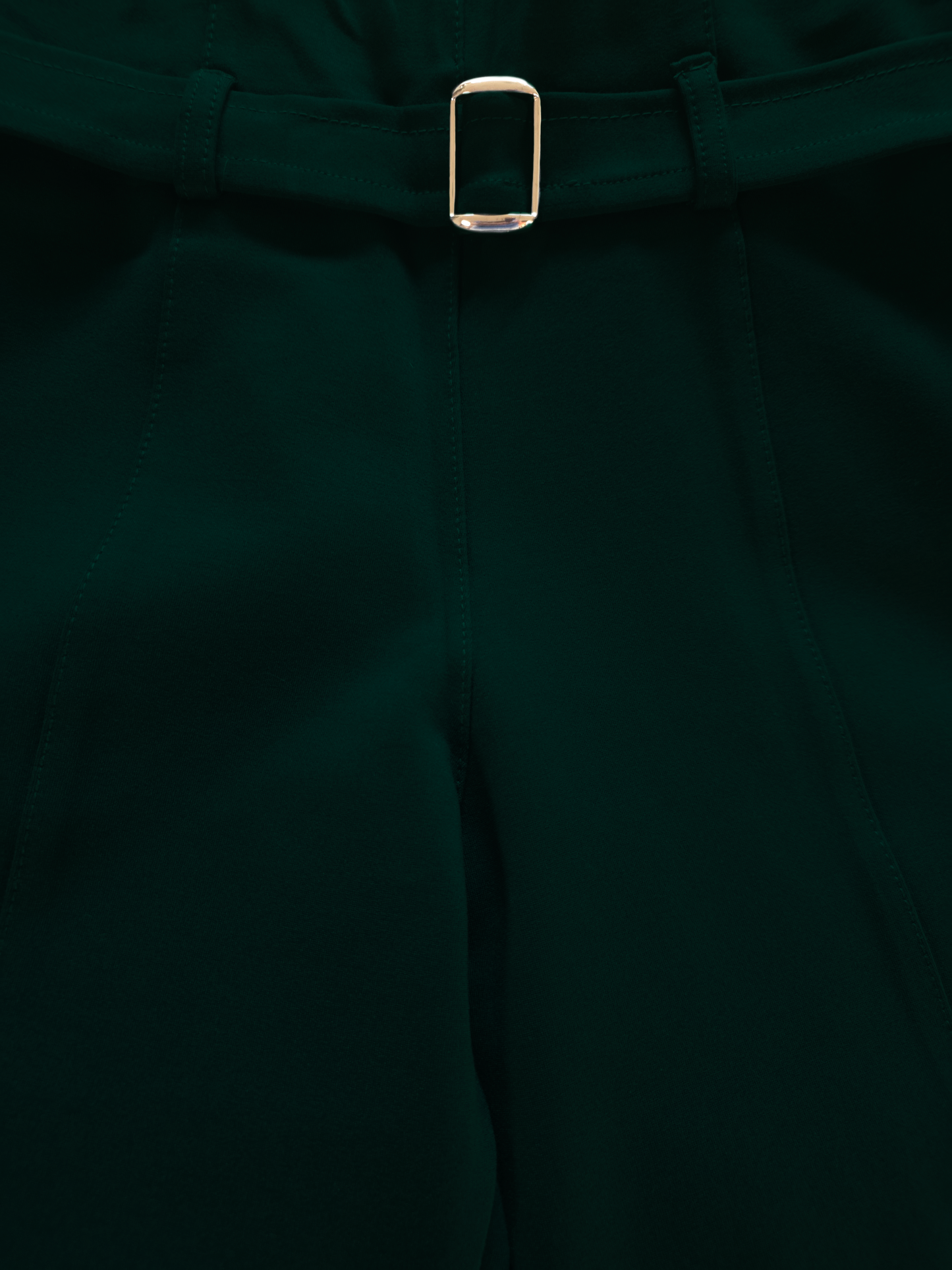 Paw Drazzel Boutique Women's High-Waisted, Belted, Straight-Leg, Tailored Pants