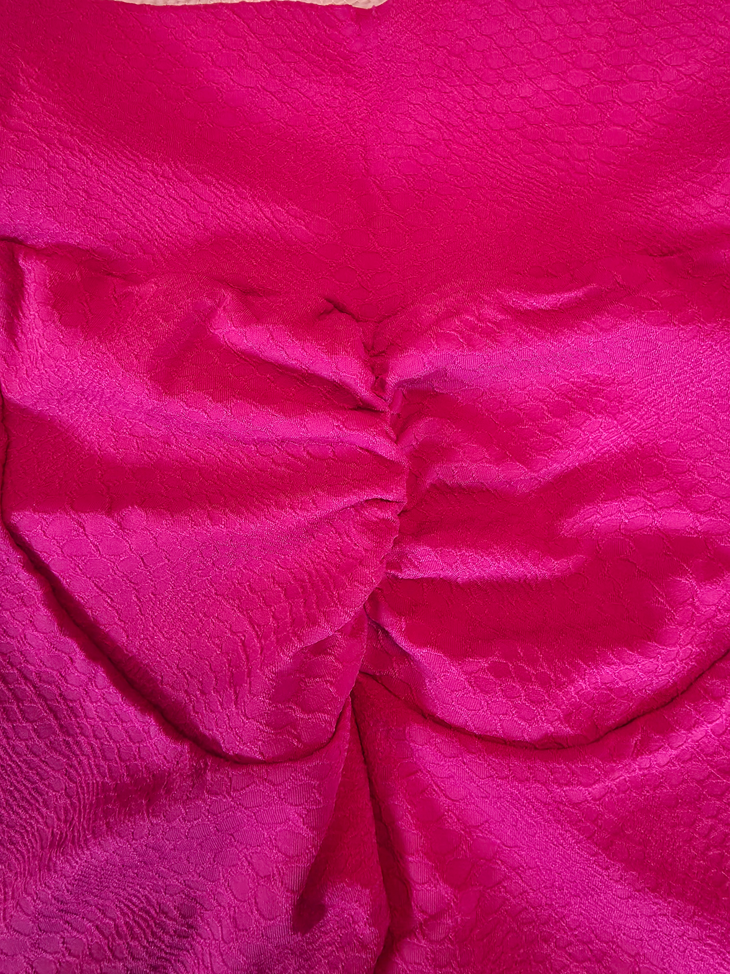 Paw Drazzel Boutique Women's Athletic Wear, Two-Piece, Short-Leg, Sports Bra, High Waist, Scrunch Booty, Jacquard Loom, Workout Set