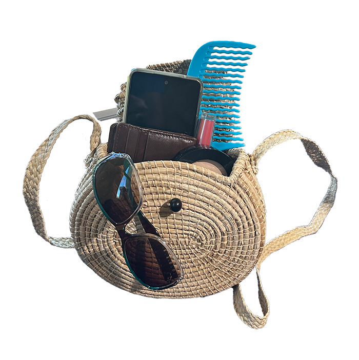 Paw Drazzel Boutique Women's, Stylish, Handmade, Versatile Straw Bag