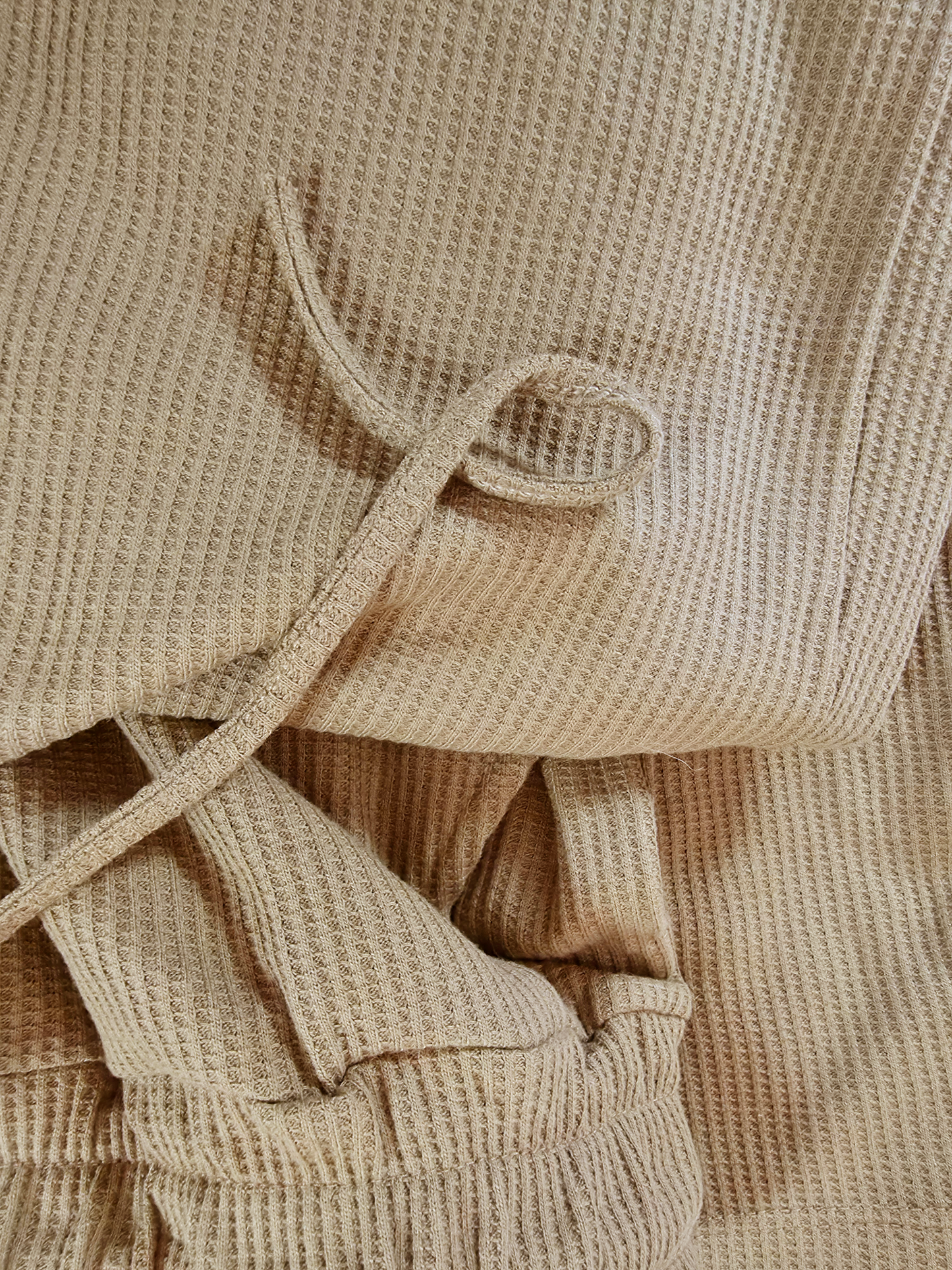 Paw Drazzel Boutique Women's Athletic Wear, Waffle Fabric, Elastic Waistband, Straight Leg Yoga Pants