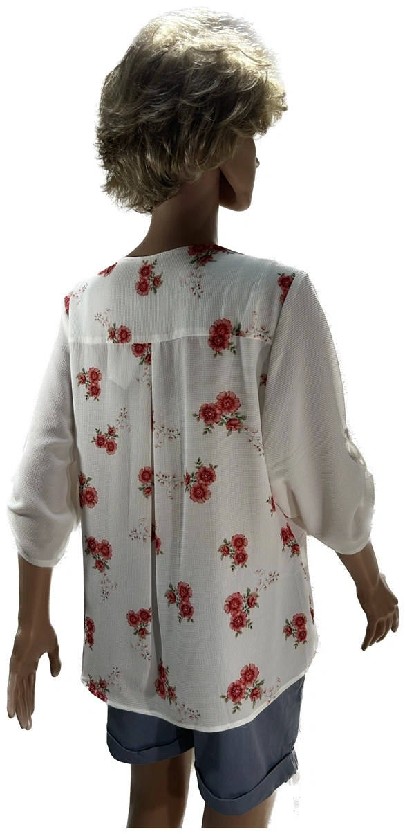 Size 14 blouse, quarter sleeve.